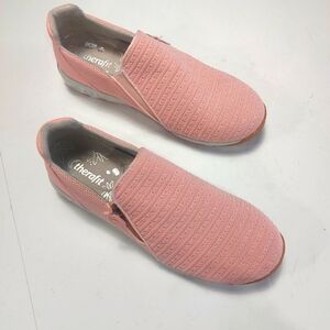 THERAFIT Nina Women's Side Zip Slip-on Sneakers Size 11.5- 12